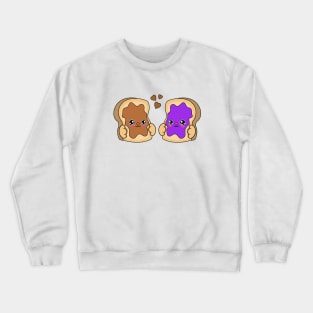 All i need is bread jam and peanut butter, Kawaii bread jam and peanut butter. Crewneck Sweatshirt